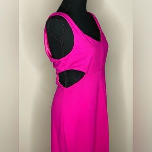 Stunning Fuchsia Express Cut Out Dress in Size 10!